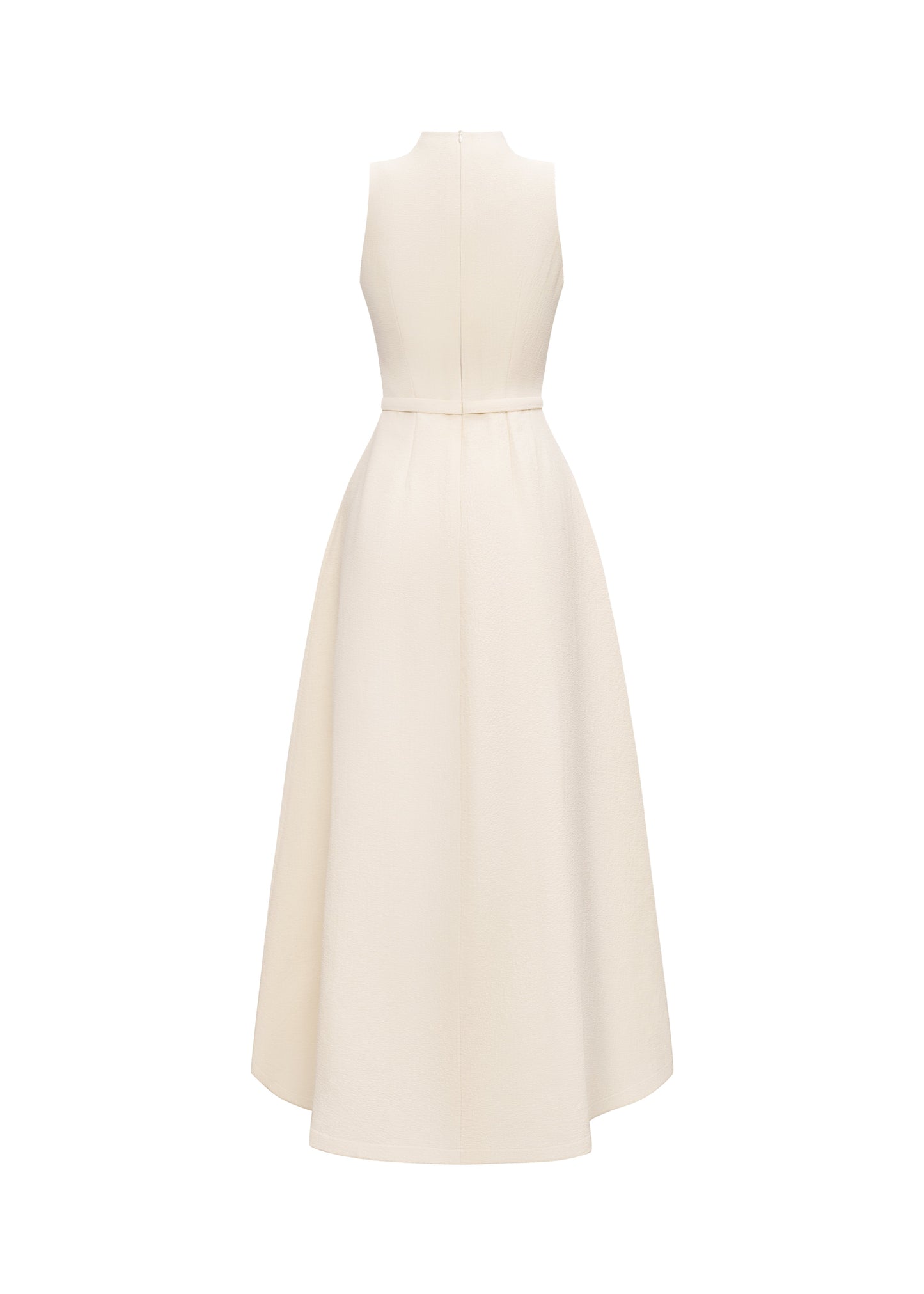 Lisana Highneck Midi Dress