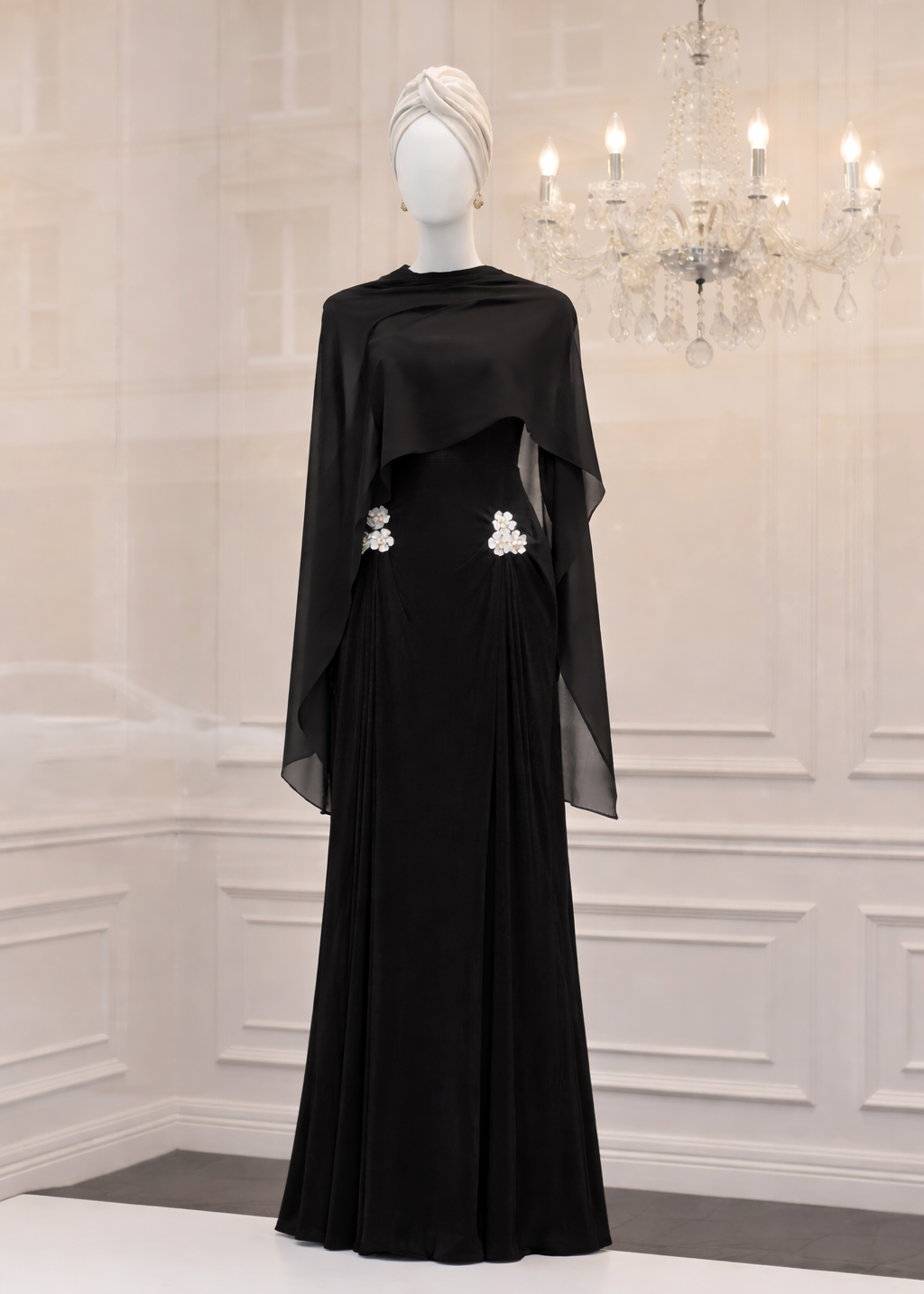 Agatha Bustier Scarf Dress