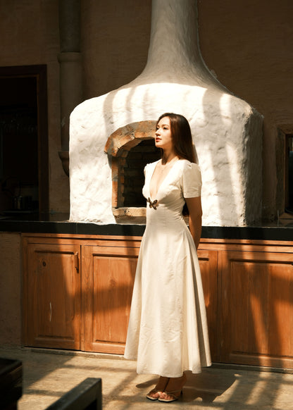 Emilia Cut-out Midi Dress