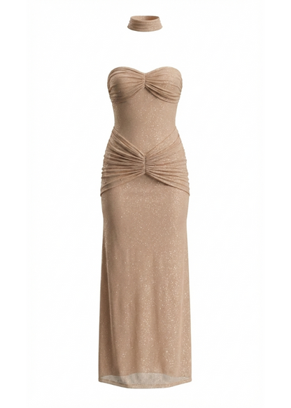 Glimmering Grace Maxi Dress