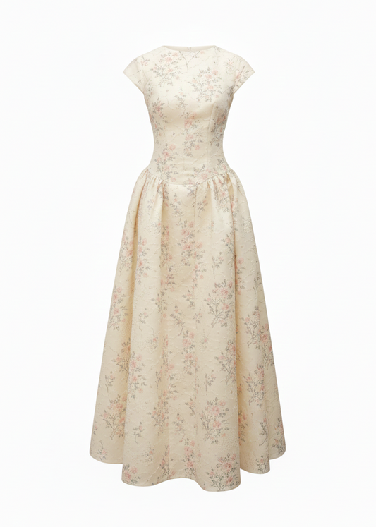 Emilie Floral Midi Dress