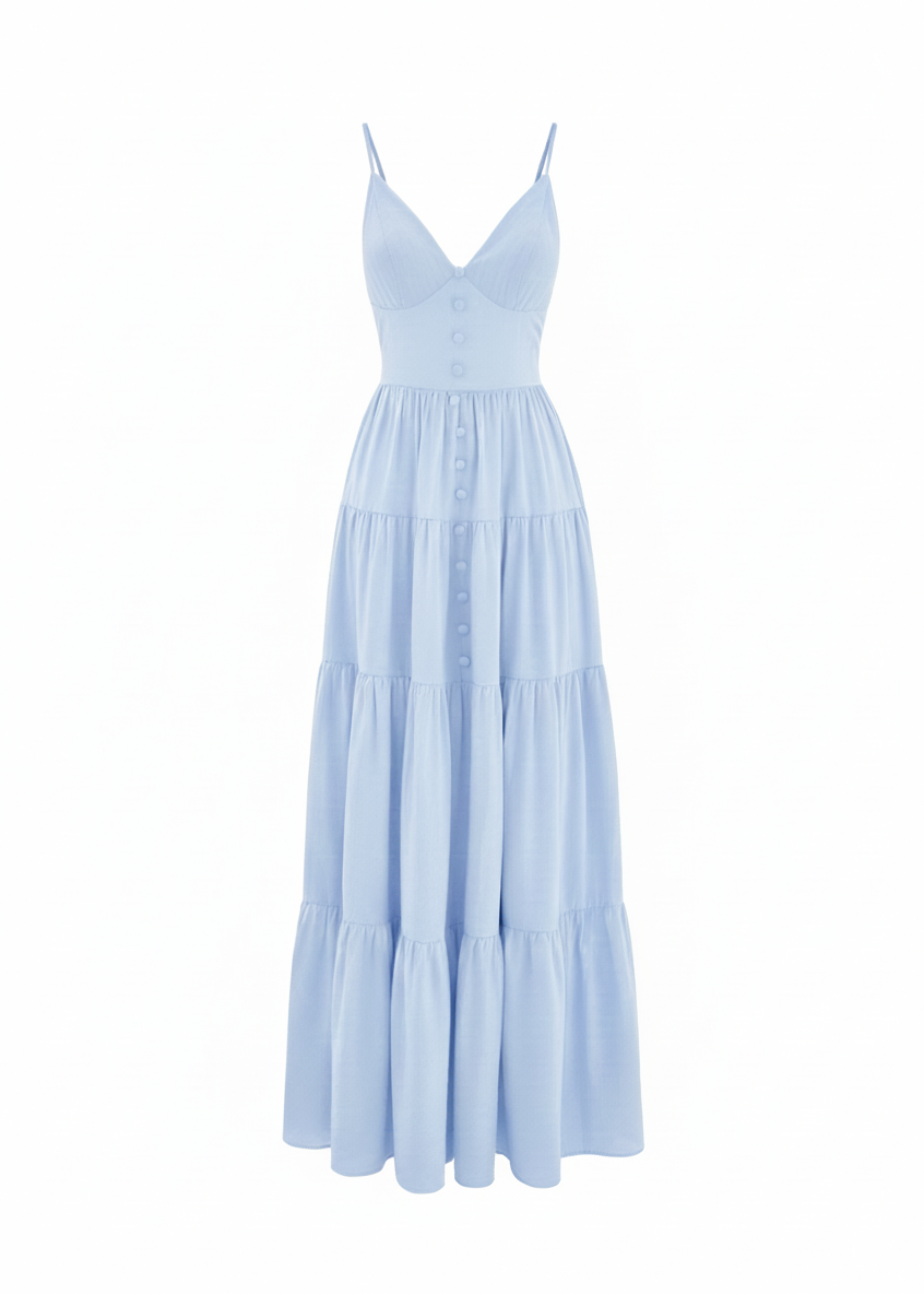 Marelle Blue maxi dress