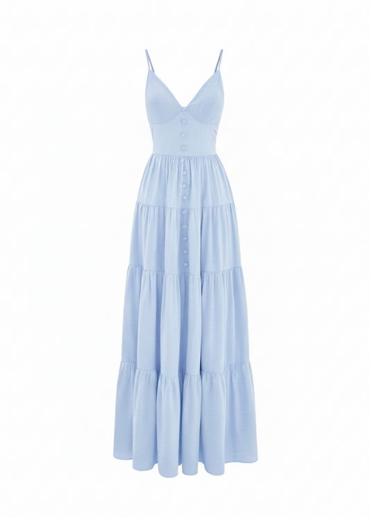 Marelle Blue maxi dress