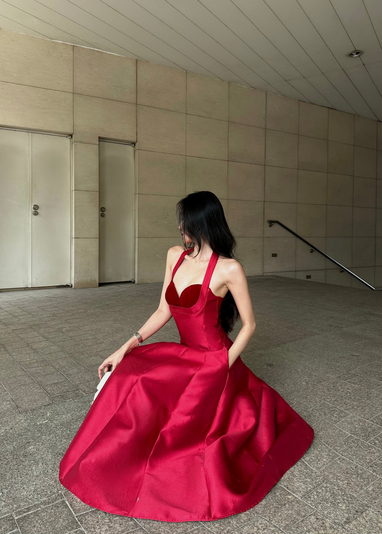 Scarlett Strap Midi Dress